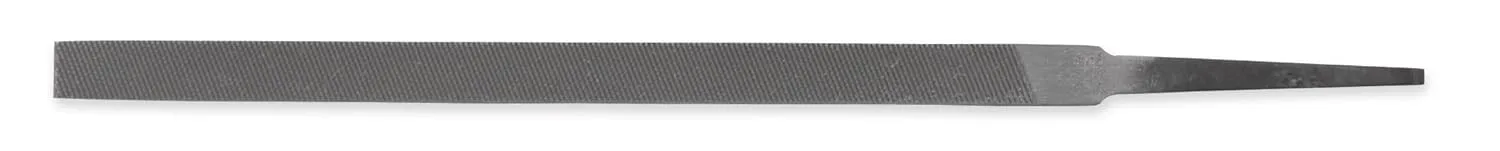 Nicholson - 40076N Pillar File, Swiss Pattern, Double Cut, Rectangular, #0 Coarseness, 6" Length