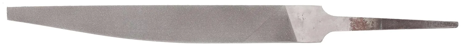 Nicholson Hand File, American Pattern, Double Cut, Knife, Coarse, 8" Length 8 Inches [ N/A ] inches [ N/A ] Inches Coarse