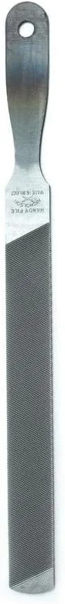 Crescent Nicholson 8" Rectangular Double/Single Cut Handy File - Carded - 06601NN