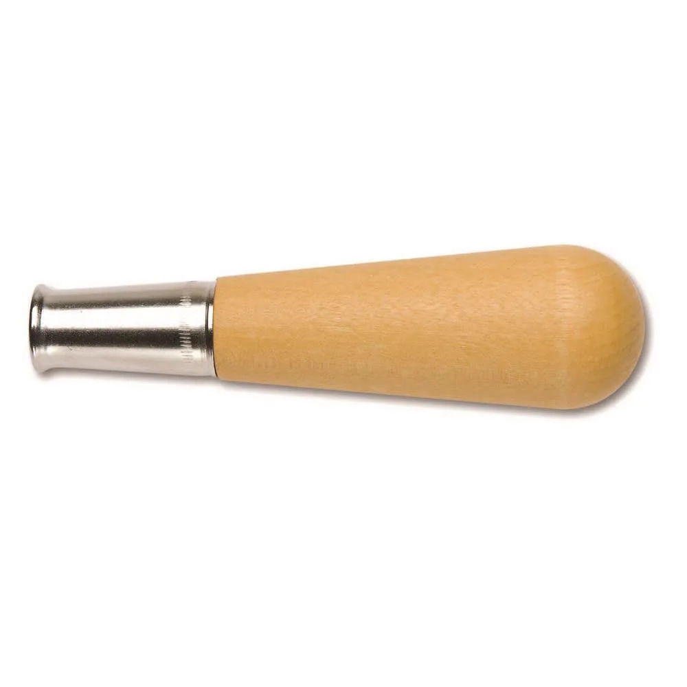 Nicholson Metal Ferruled Wooden File Handle, Size 1, 4-7/8" Length (Pack of 1)