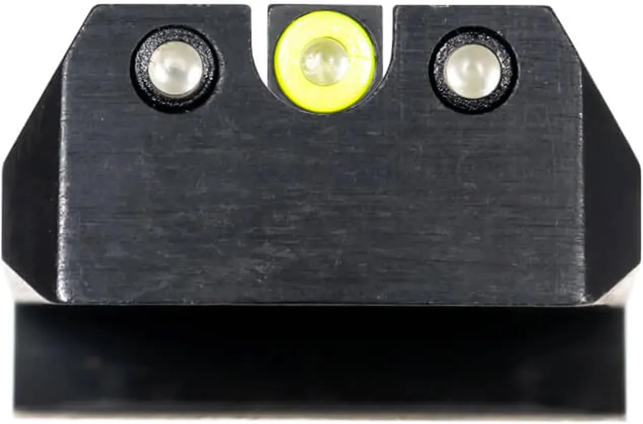 NIGHT FISION Standard Height Perfect Dot Tritium Night Sight Set for 1911