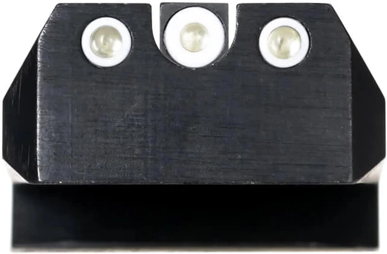 NIGHT FISION Standard Height Perfect Dot Tritium Night Sight Set for 1911