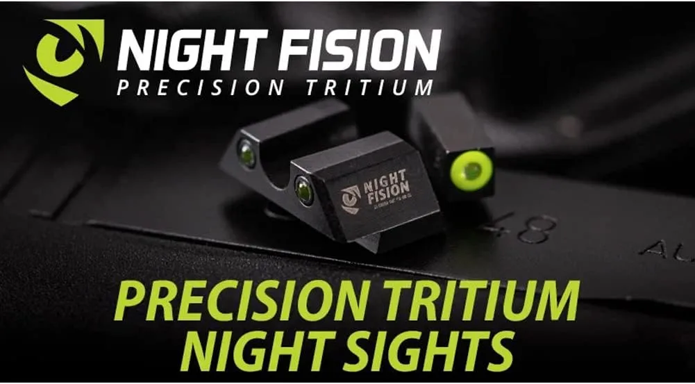 NIGHT FISION Accur8 Student of the Gun Tritium Night Sight Set
