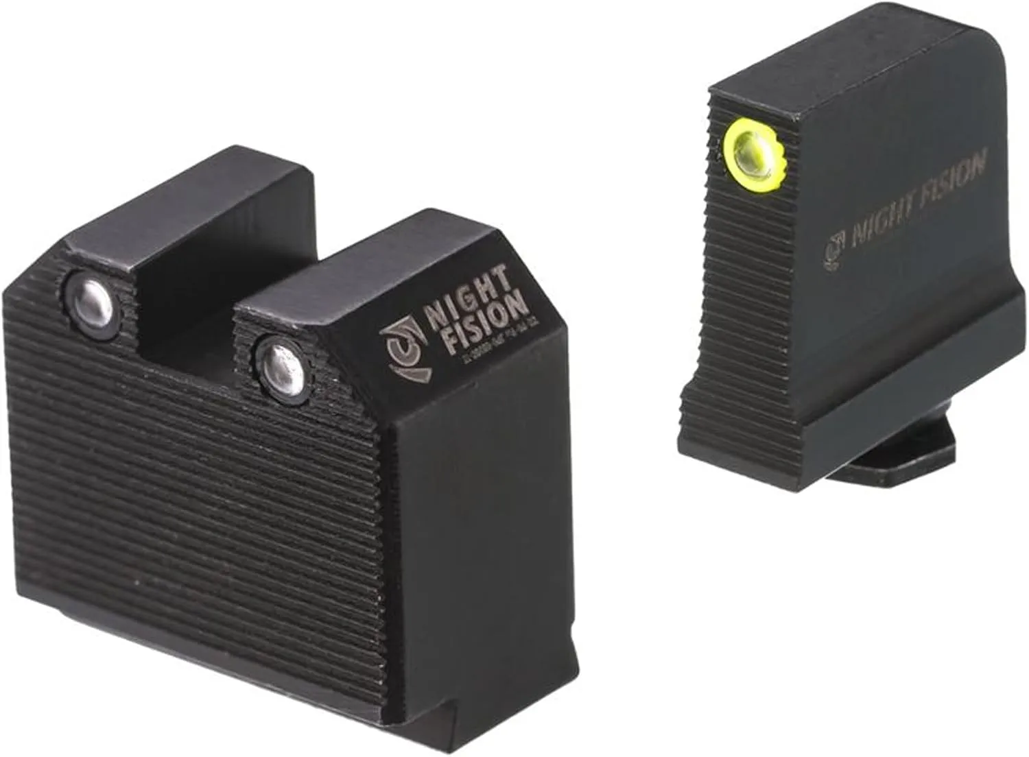 NIGHT FISION Optics Ready Stealth Night Sight Set Compatible with Glock 48/48 MOS with RMRcc