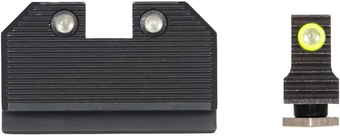 NIGHT FISION Optics Ready Stealth .330-.353 Night Sight Set for Glock 17/19/34