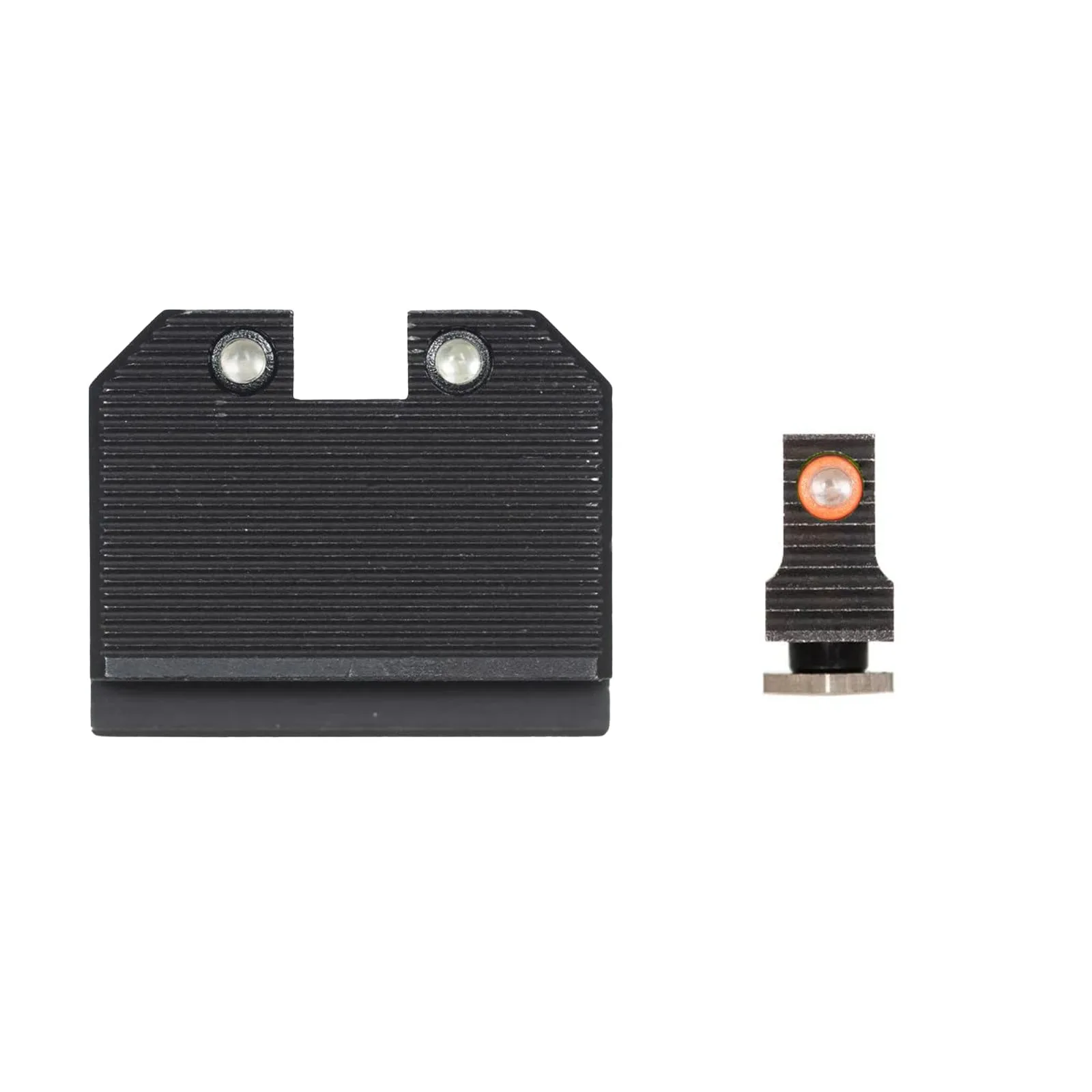 Night Fision Optics Ready Stealth .469-.494 Night Sight Set for Glock 17/19/34