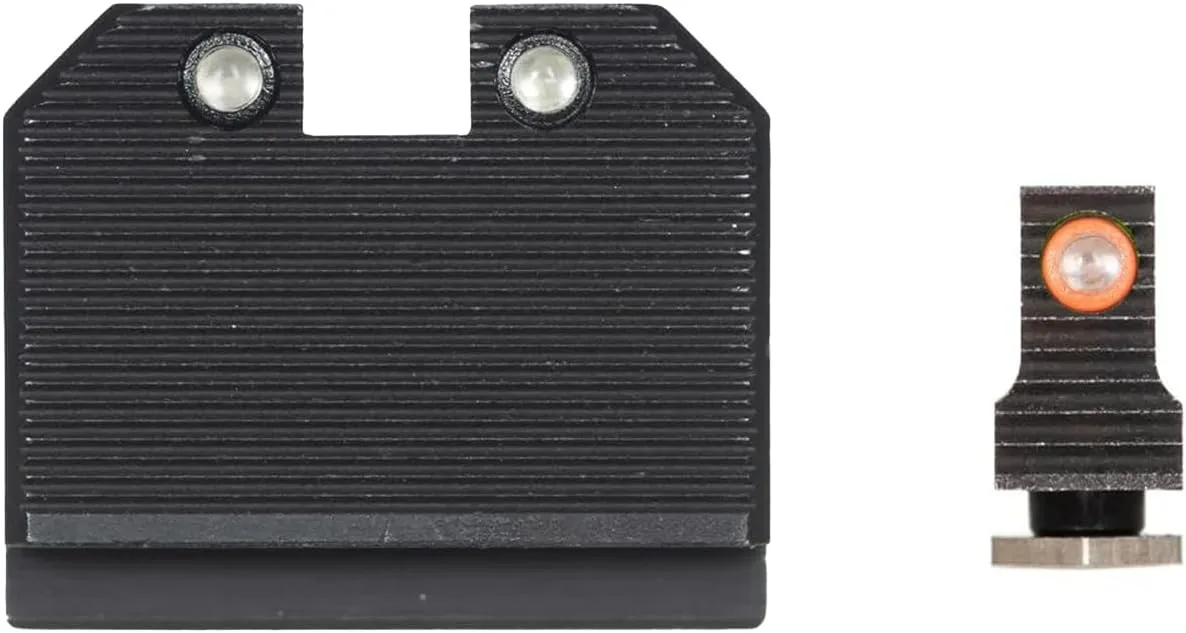 Night Fision Optics Ready Stealth .469-.494 Night Sight Set for Glock 17/19/34