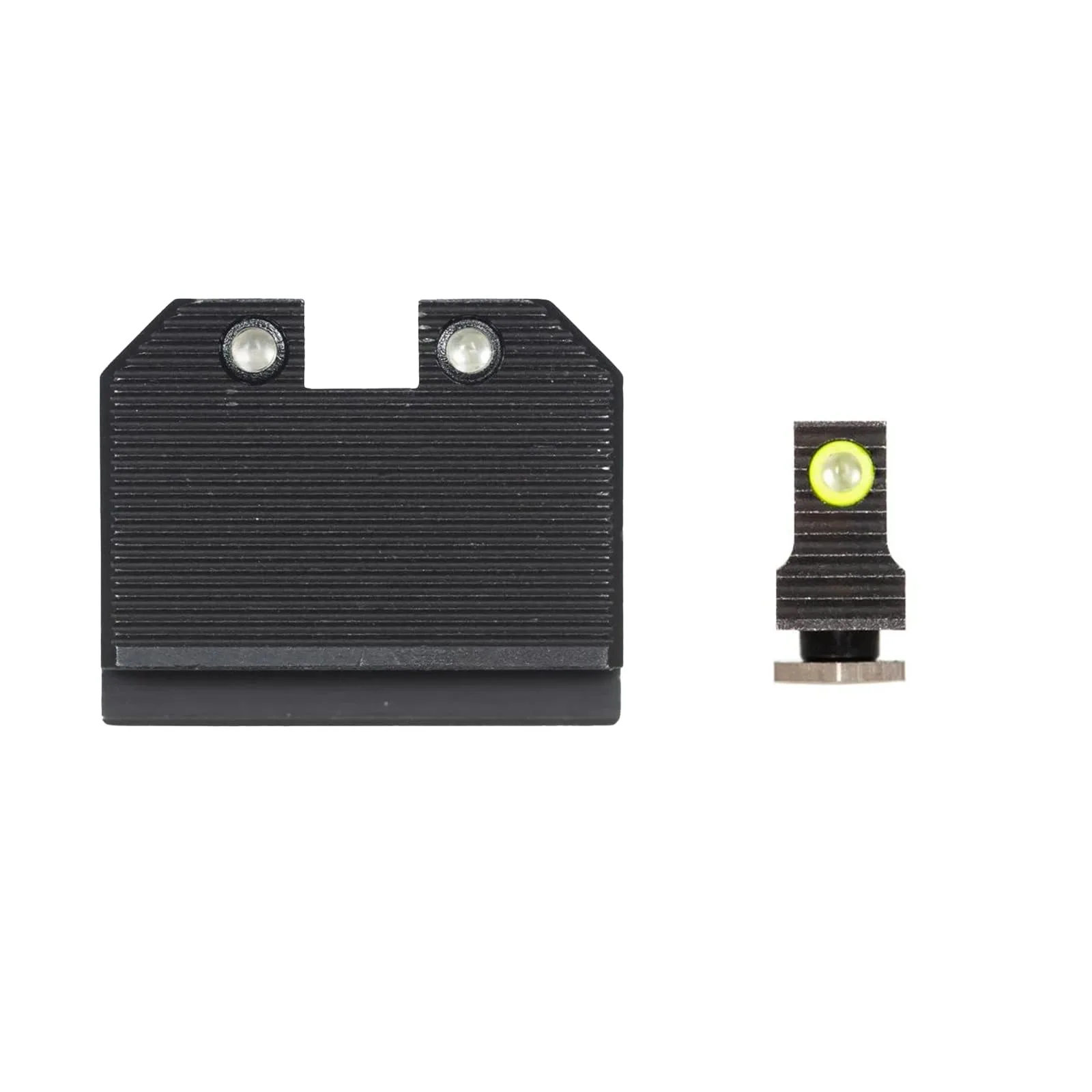 Night Fision Optics Ready Stealth .469-.494 Night Sight Set for Glock 17/19/34