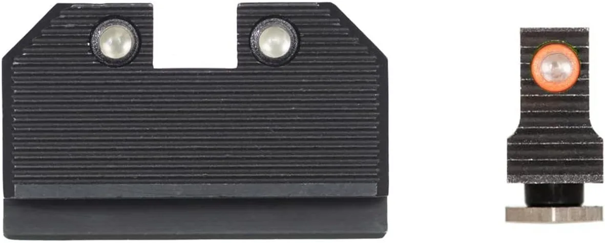 NIGHT FISION Optics Ready Stealth .330-.353 Night Sight Set for Glock 17/19/34