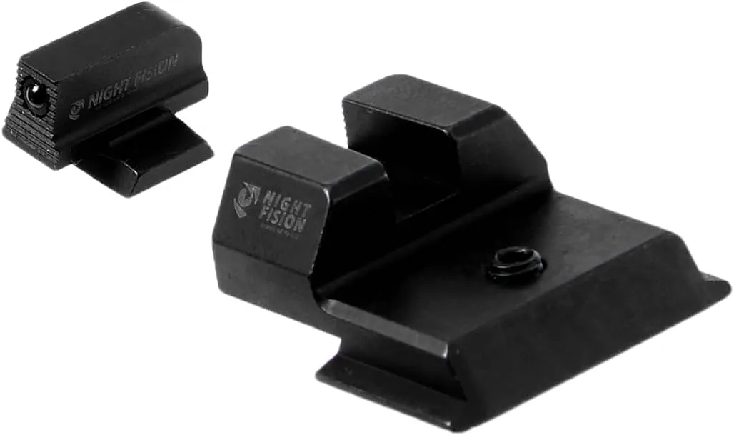 NIGHT FISION Optics Ready Stealth Tritium Night Sight Set