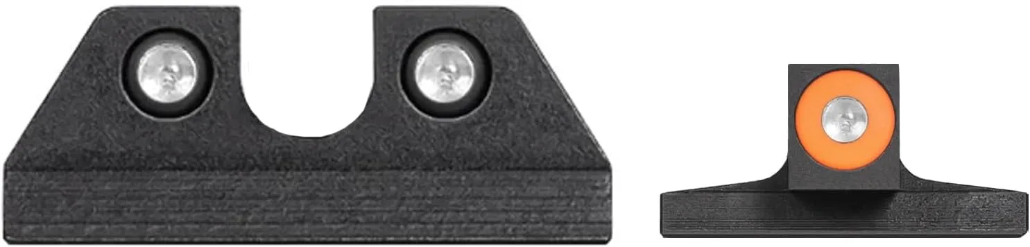 Night Fision Standard Height Perfect Dot Tritium Night Sight Set Compatible with Mossberg MC1sc/MC2/MC2c