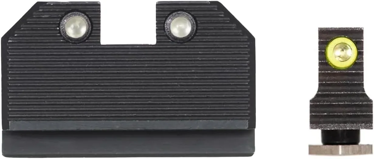 NIGHT FISION Optics Ready Stealth Lower 1/3 Night Sight Set for Walther PDP/PPQ