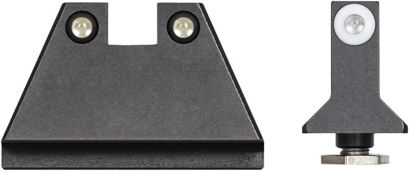 NIGHT FISION Suppressor-Height Tritium Night Sight Set for Glock