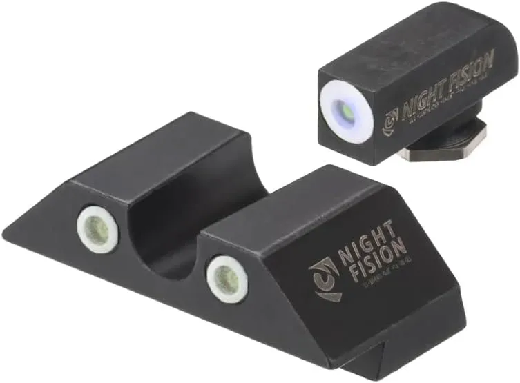 NIGHT FISION Tritium Night Sight Set for Glock 17/17L/19/22-28/31-35/37-39/45