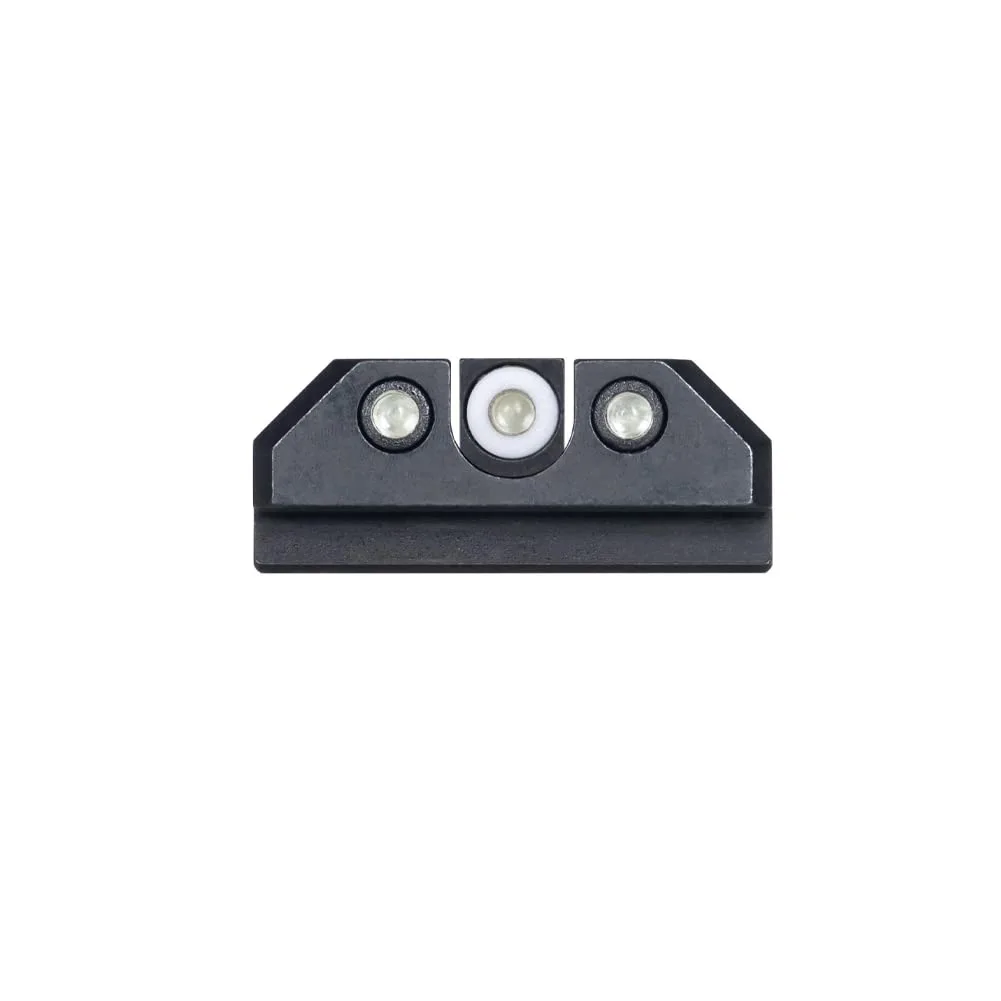 Night Fision Tritium Night Sight Set for CZ USA P-07/P-09 - Perfect Dot Front Sight with Daytime Ring