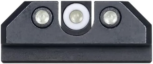 Night Fision Tritium Night Sight Set for CZ USA P-07/P-09 - Perfect Dot Front Sight with Daytime Ring
