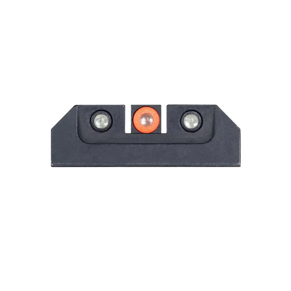 Night Fision Tritium Night Sight Set for Taurus G2C/G2/G3/TX22 - Perfect Dot Front Sight with Fluorescent Ring