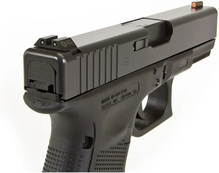 NIGHT FISION Tritium Night Sight Set for Glock 17/17L/19/22-28/31-35/37-39/45