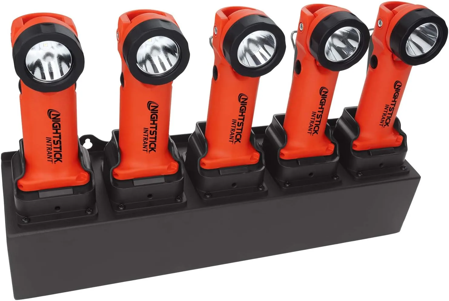 Nightstick 5566-MOUNT5 Snap-in Mounting Base for Intrant Right Angle-Holds 5 Units, One Size, Black
