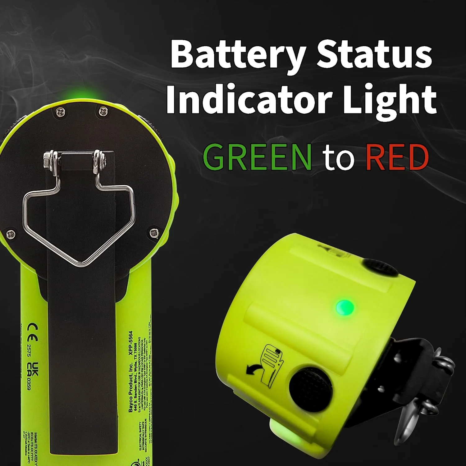 Nightstick INTRANT DUO TURBO Intrinsically Safe Dual-Light Angle Light - 4 AA