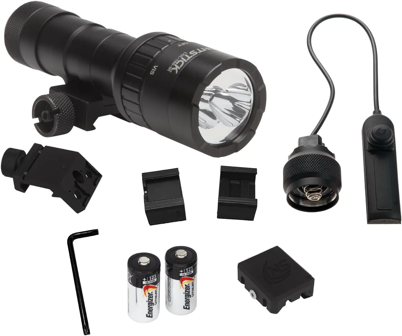 NightStick LGL-180-IR Long Gun Light 1100 Lumen Remote Pressure Switch