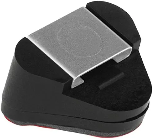 Nightstick NS-HMC4 Hard Hat Clip Mount, 1 Count (Pack of 1), Black
