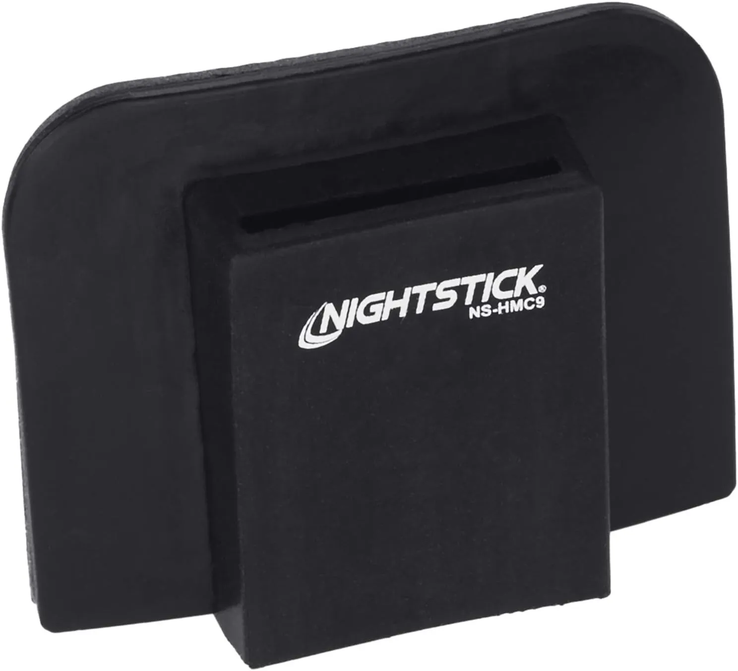 Nightstick NS-HMC9 Heavy-Duty Rubber Hard Hat Mount, One Size, Black