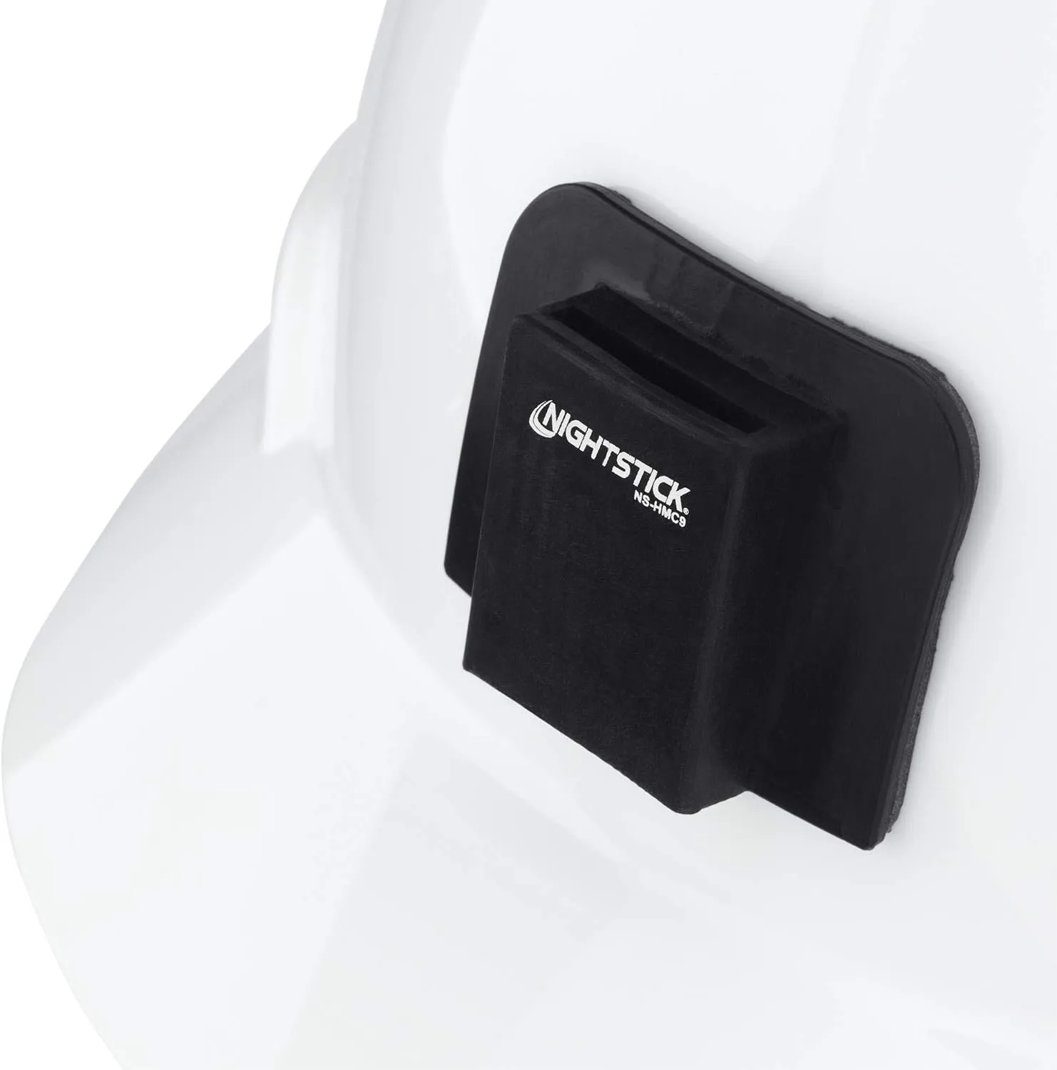 Nightstick NS-HMC9 Heavy-Duty Rubber Hard Hat Mount, One Size, Black