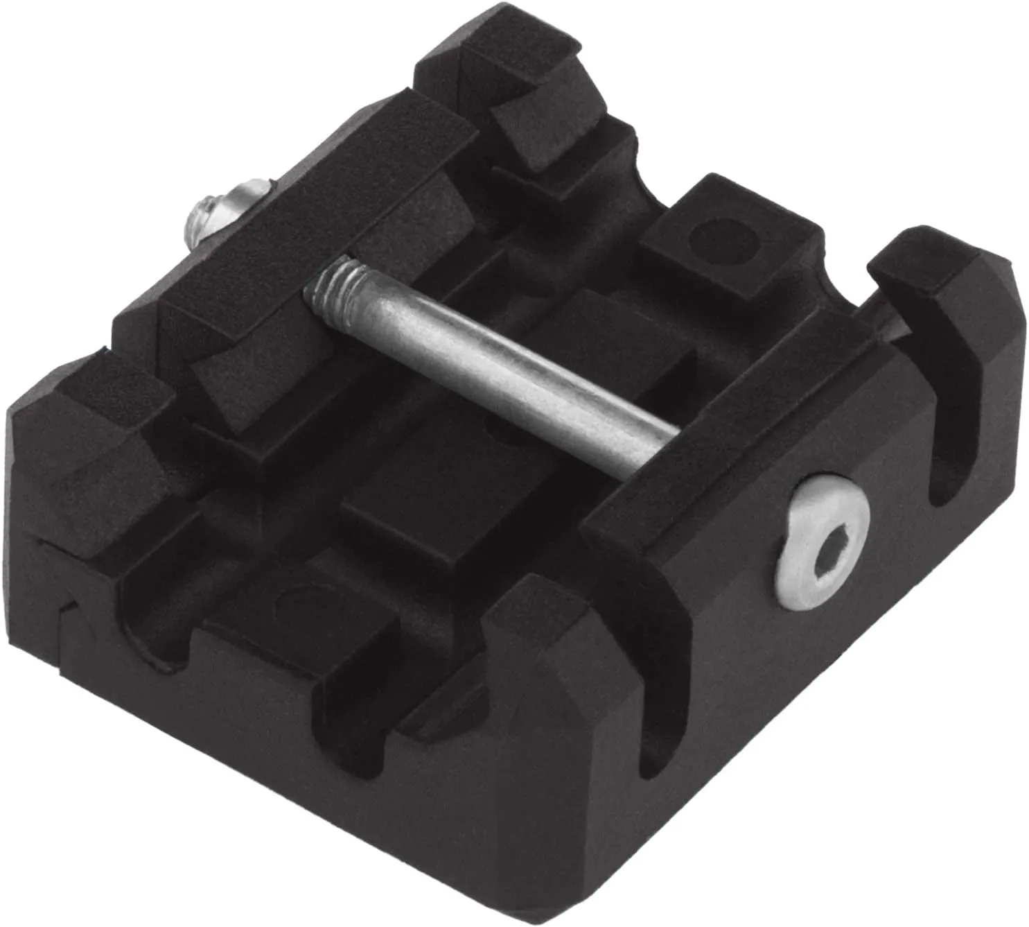 Nightstick NS-WM1 2 Picatinny Rail Wire Management Clamps, One Size, Black