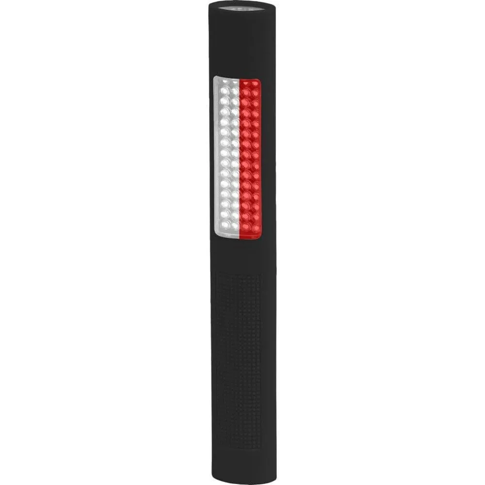 NIGHTSTICK 2-in-1 Safety Light & LED Flashlight, 150 Lumens