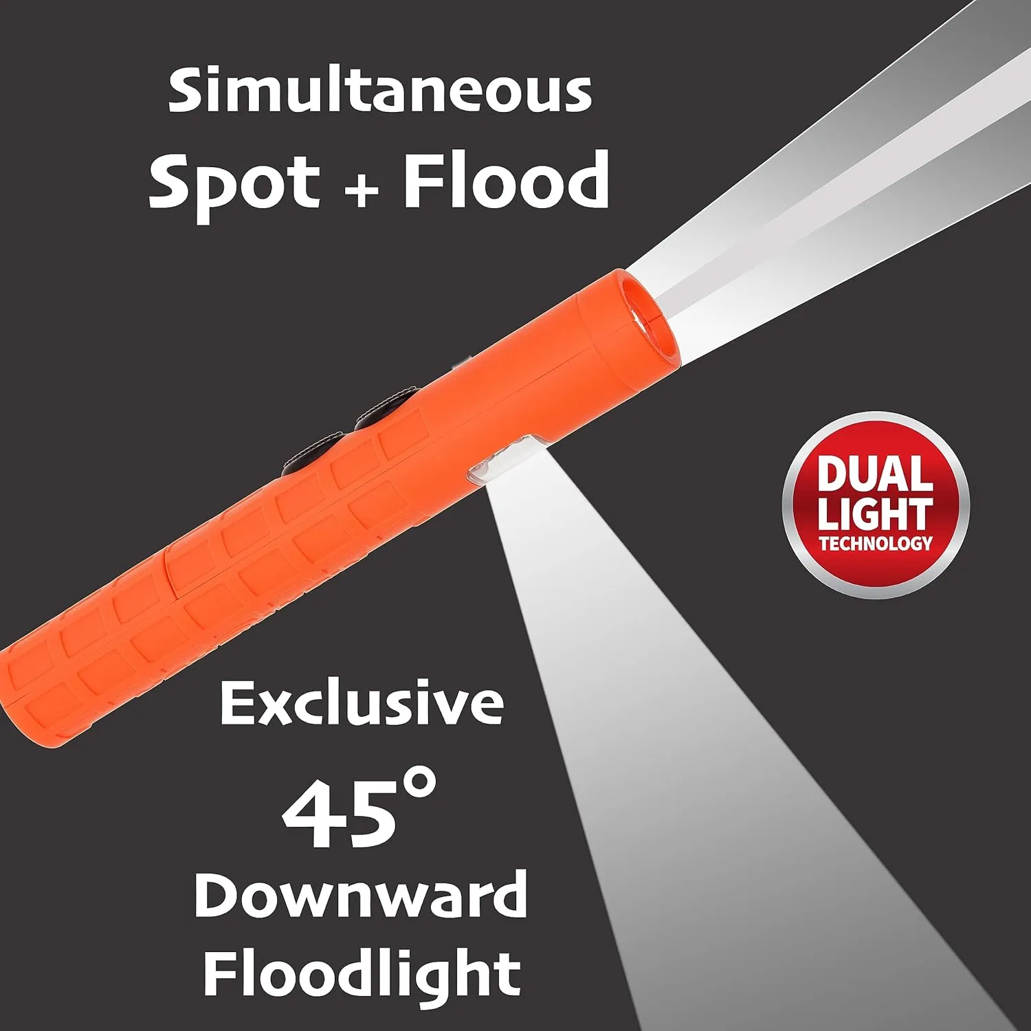 Nightstick NSP-1400 Dual-Switch Dual-Light Multi-Purpose Flashlight