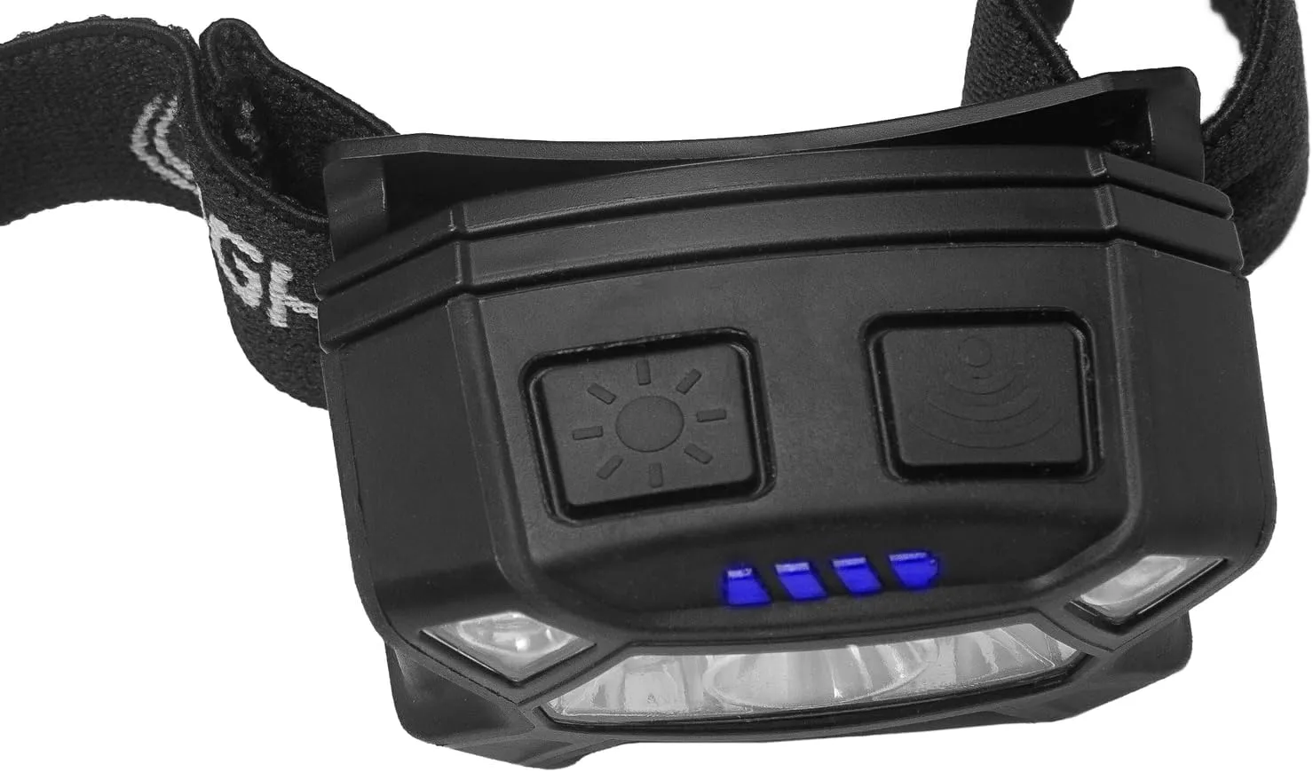 Nightstick NSP-4400B Dual-Light Headlamp w/Motion Sensing Activation - 3 AAA - Black