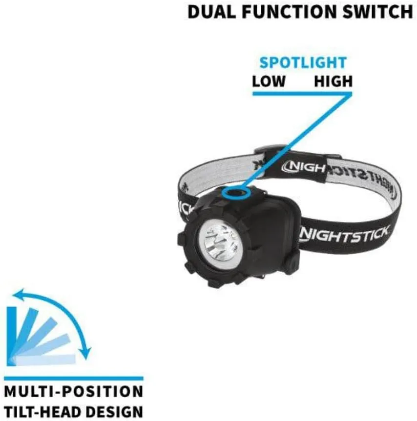 Nightstick NSP-4605B Headlamp, Black