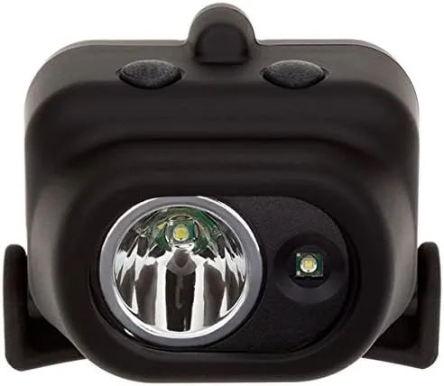 Nightstick NSP-4608BC Multi Function Clip-On LED Headlamp, Spotlight, White Floodlight, Black Body, Multicolor