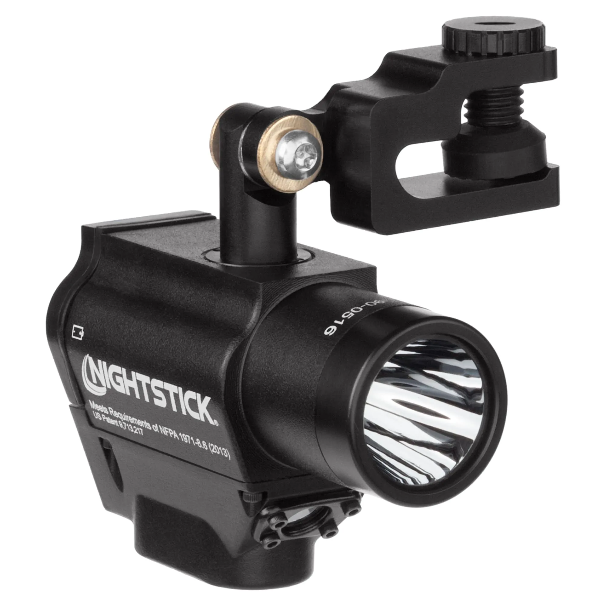 Nightstick NSP-4650B Helmet Mounted Multi-Function Led Dual-Light Flashlight, One Size, Black