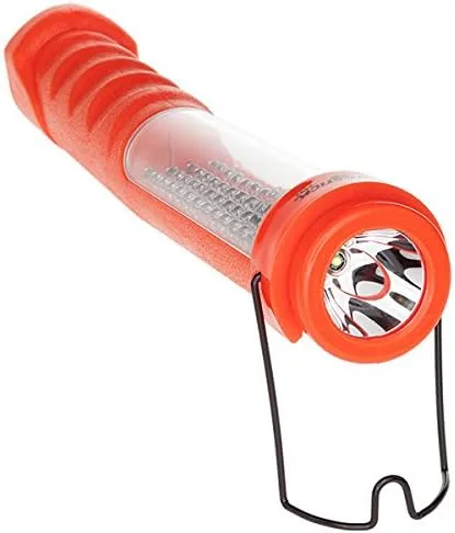 Nightstick NSR-2492 Multi-Purpose Dual-Light Work Light Rechargeable, Red,Small