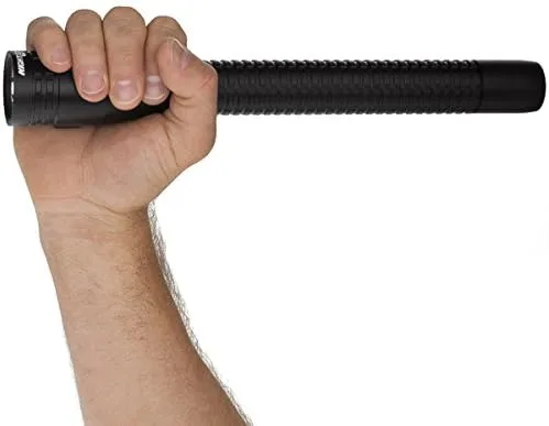 Nightstick Full-Size Black NSR-9744XL Metal Multi-Function Rechargeable Led Flashlight