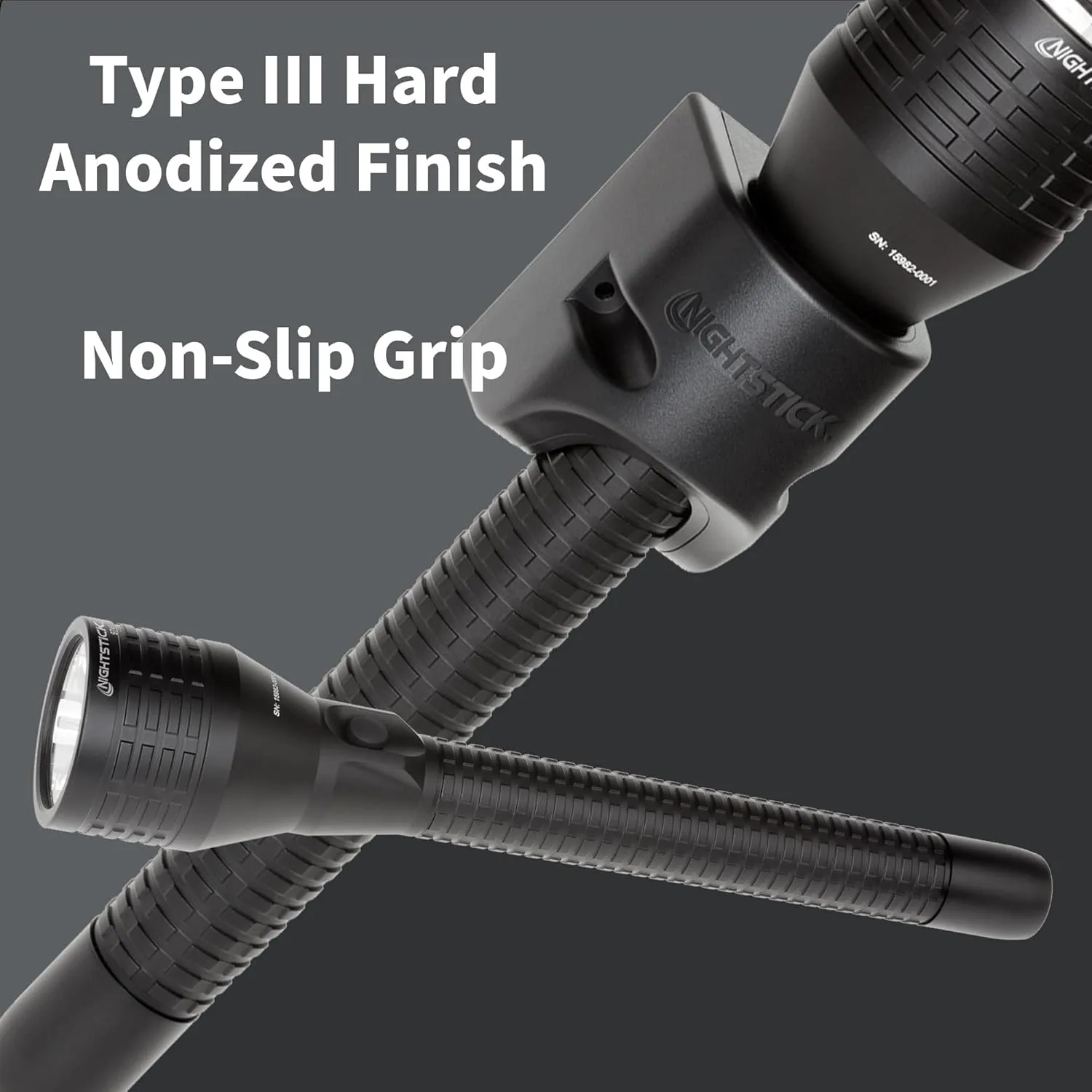 Nightstick NSR-9746X Dual-Light Rechargeable LED Flashlight