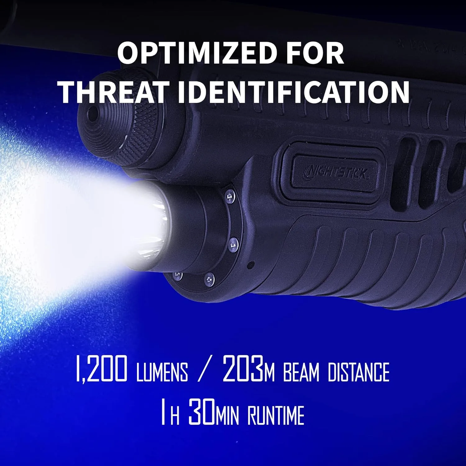Nightstick SFL-13WL Shotgun Forend Light - 1200 Lumens Forend Light for Remington 870/TAC-14