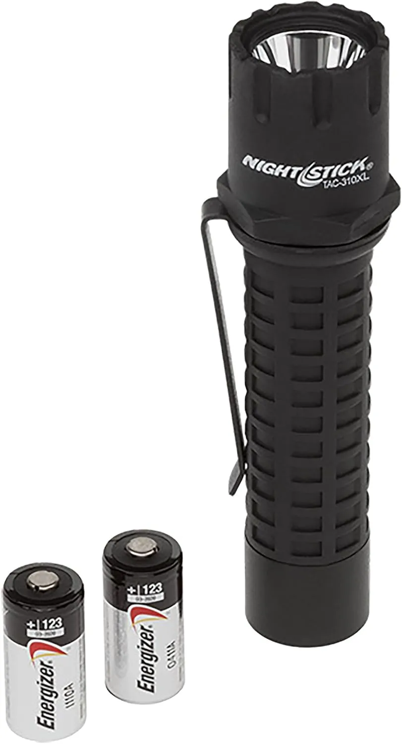 Nightstick TAC-310XL Xtreme Lumens Polymer Tactical Flashlight-Non-Rechargeable, 5.5-Inch, Black