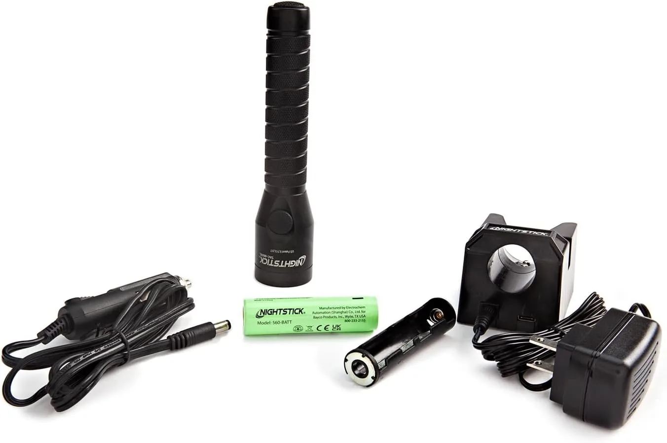 Nightstick TAC-660XL Metal Dual-Switch Tactical Flashlight - Li-Ion - Black