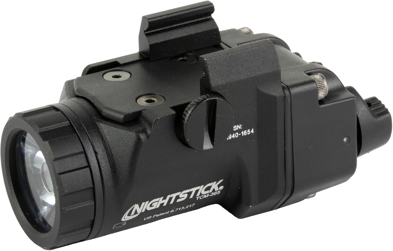 Nightstick TCM-365 Subcompact Handgun Light | Compatible with Sig Sauer® P365 Models - 1 CR123 - Black