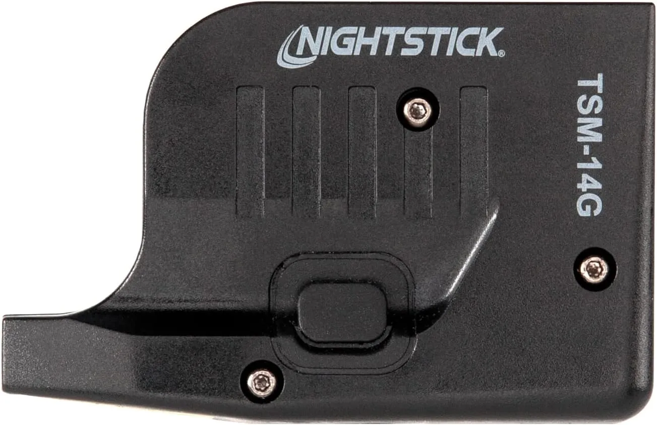 TSM 14G-Lumen Rechargeable Tactical Light withGreen Laser - IP-X4 Water-Resistant Laser Light Combo for Glock G43X MOS & G48