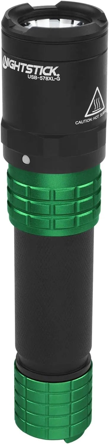 Nightstick USB-578XL Metal Dual-Light Rechargeable Tactical Flashlight
