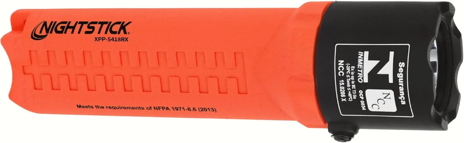 Nightstick XPP-5418RX Intrinsically Safe Flashlight-3 AA (not Included) -Red-UL913 / ATEX, Multicolor
