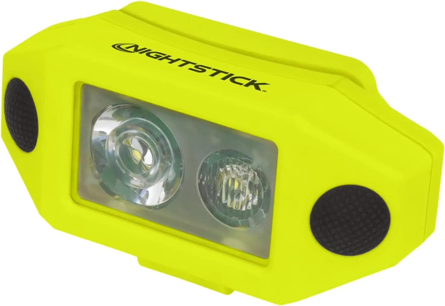 Nightstick XPP-5460GCX Intrinsically Safe Low-Profile Dual-Light Headlamp withZero-Band Mount-3 AAA-Green-UL913 / ATEX
