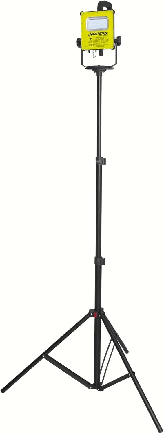 Nightstick XPR-5592GCX Intrinsically Safe Rechargeable LED Scene Light w/ 6' Tripod