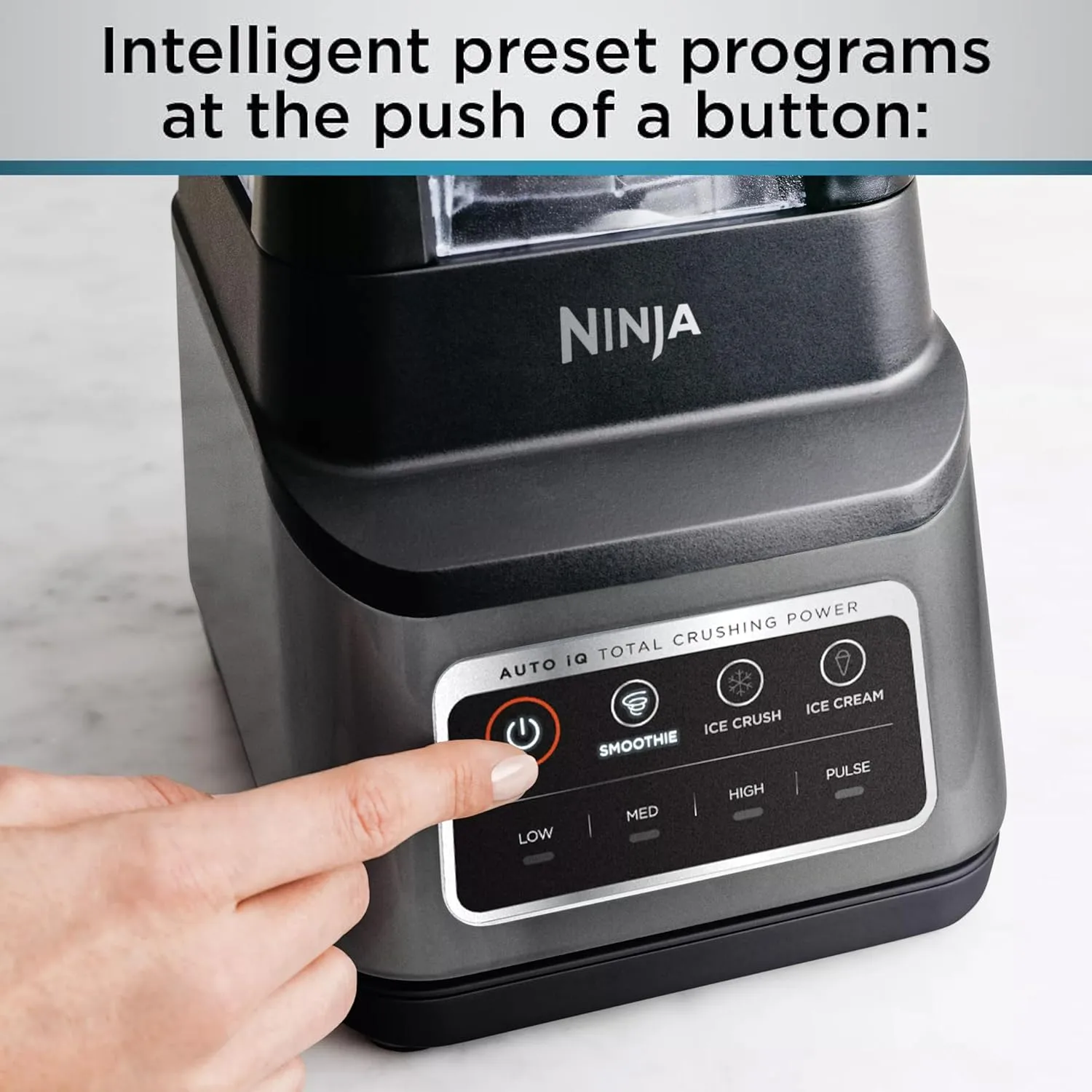 NINJA Professional Plus Blender with Auto-iQ, 1400 Peak Watts, 72-oz Total Crushing Pitcher