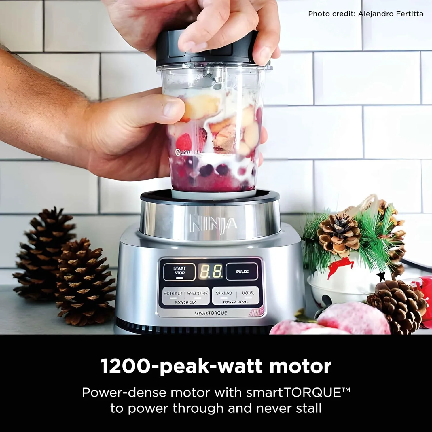 Ninja Blenders for Kitchen | Smoothie Blender, Mixer, Grinder - Premium Blending Performance for Sauces, Frozen Drinks