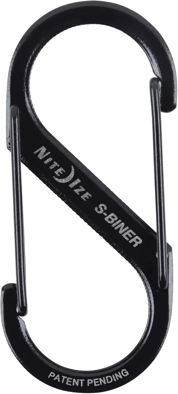 NITE IZE S-Biner Stainless Steel Dual-Gated Carabiner